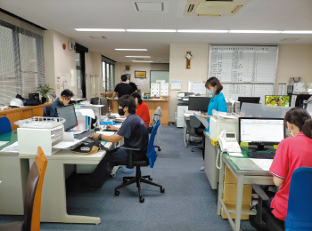 牧野運送株式会社 社内の様子